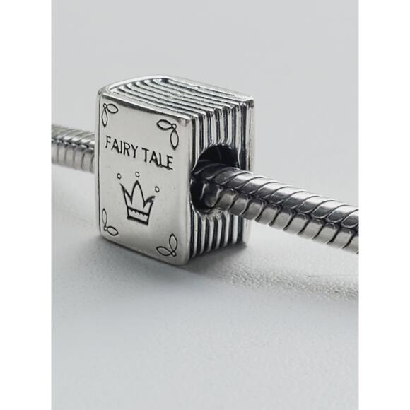 Pandora Once Upon a Time Fantasy Story Fairytale Book Bead Charm Sterling Silver - Picture 2 of 7